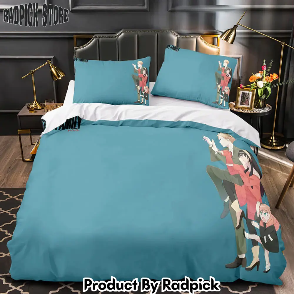 Spy x family bedding set quilt duvet cover bed sheet sets room decoration  rp0428887